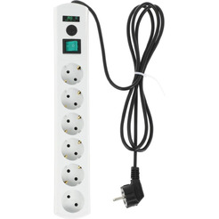 Сетевой фильтр Most RG 2м (6 розеток) белый