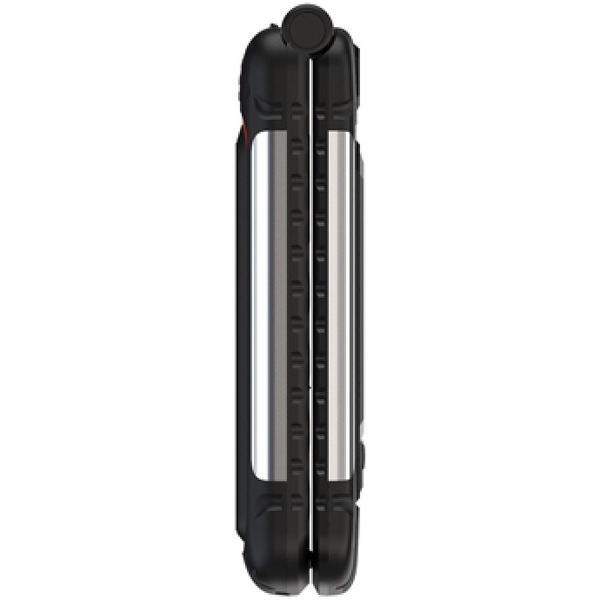 Мобильный телефон Maxvi E 10 (черный/оранжевый)