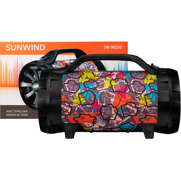 Минисистема SunWind SW-MS50 (черный)