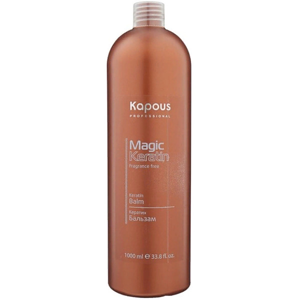 Бальзам Kapous Professional с кератином Magic Keratin, 1000 мл