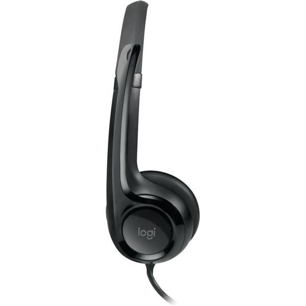 Наушники с микрофоном Logitech H390 981-000803 Black