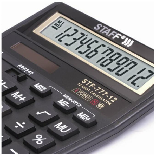 Калькулятор Staff STF-777-12 (250458)