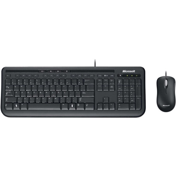 Клавиатура + мышь Microsoft Wired Keyboard Desktop 600 3J2-00015