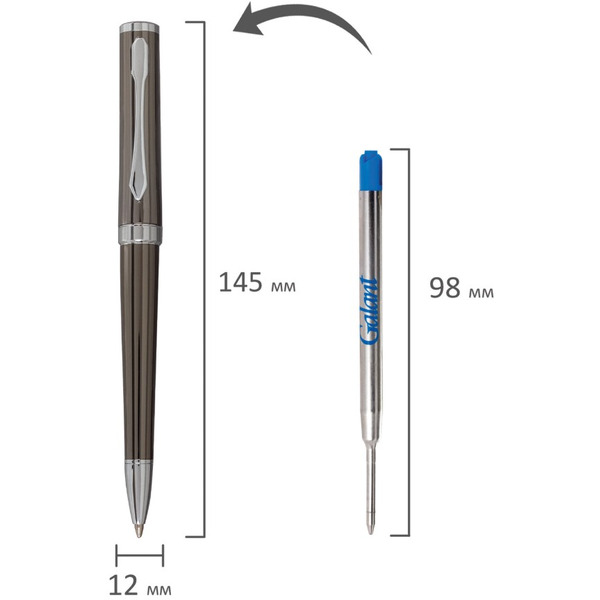 Ручка подарочная шариковая PASTOSO GALANT 143516