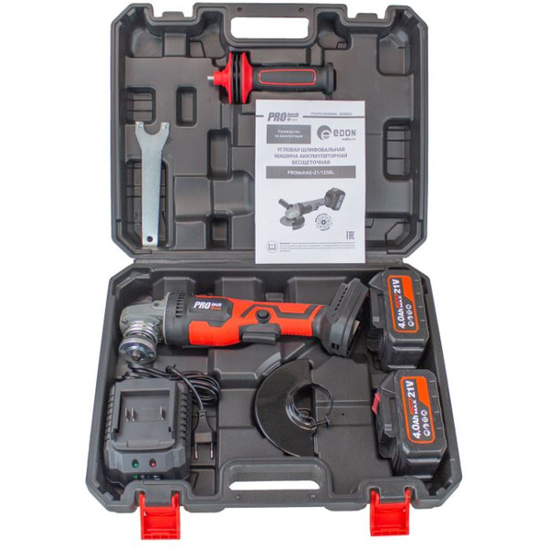 Угловая шлифмашина Edon Protech AG-21/125BL