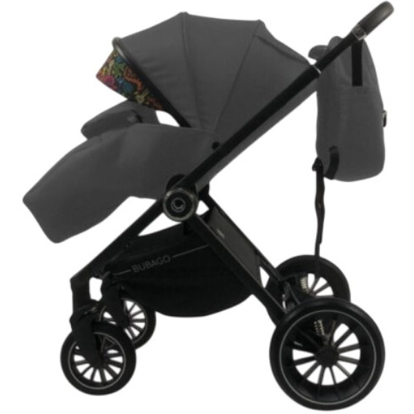 Детская универсальная коляска BubaGo BLOOM 2in1 BG 134-2 (серый)