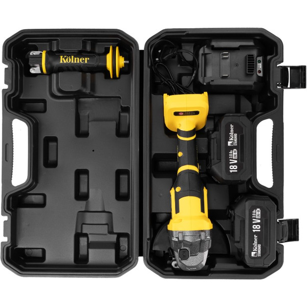 Угловая шлифмашина Kolner KAG 18-125BL-2K (8020700033)