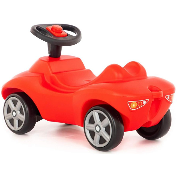 Каталка Полесье "Пожарная команда" со звуковым сигналом (в коробке)