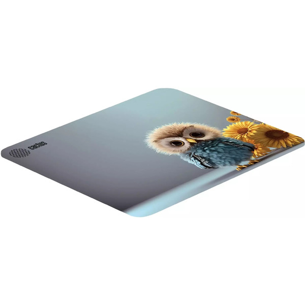 Коврик для мыши Cactus Owl Gray CS-MPC-D12M