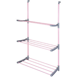 Сушилка для белья Догрулар Perilla 17018 (розовый/серый)