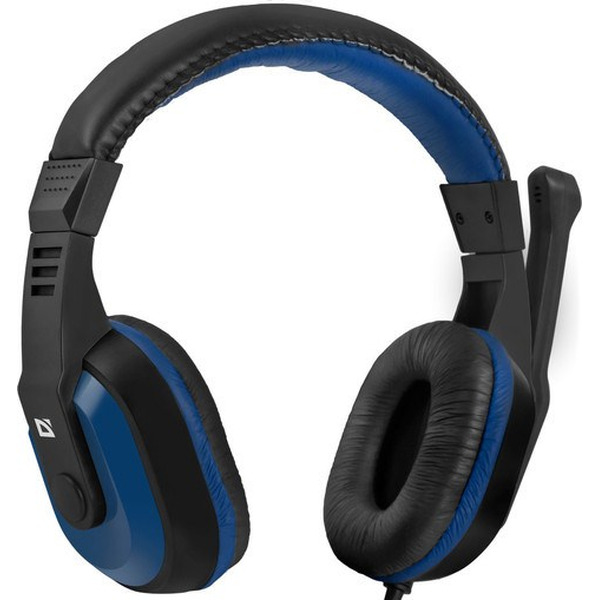 Гарнитура игровая DEFENDER Warhead G-190, синий+черный