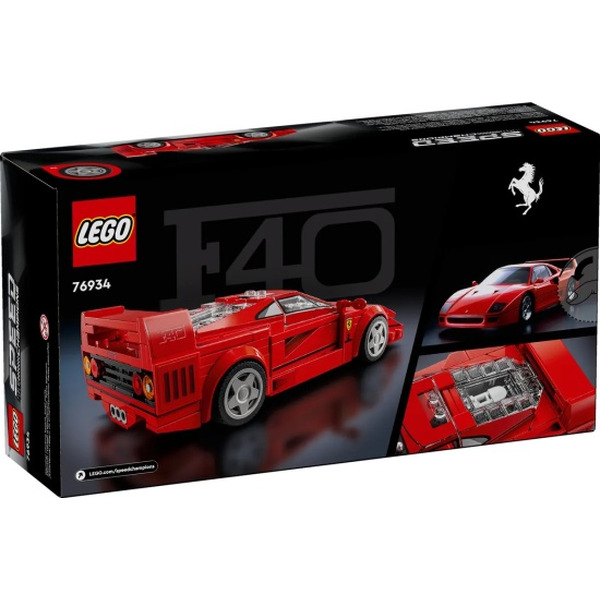 Конструктор LEGO Speed Champions Суперкар Ferrari F40 76934