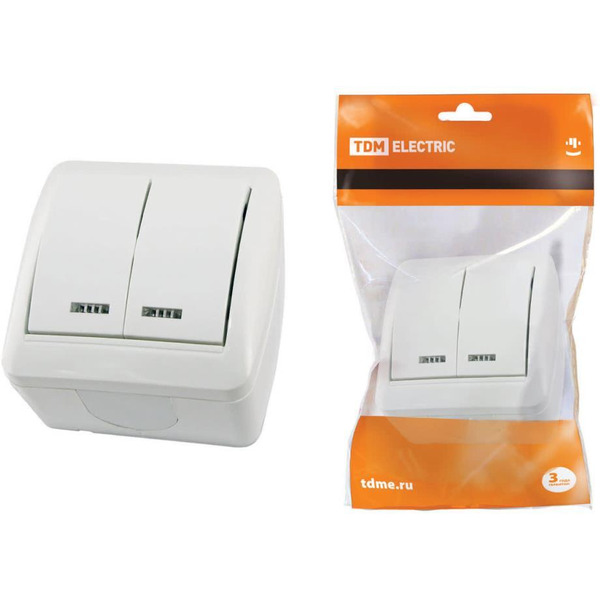 Выключатель TDM Селигер SQ1818-0004