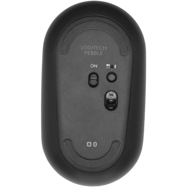 Мышь Logitech Pebble M350 темно-серый (910-005576)