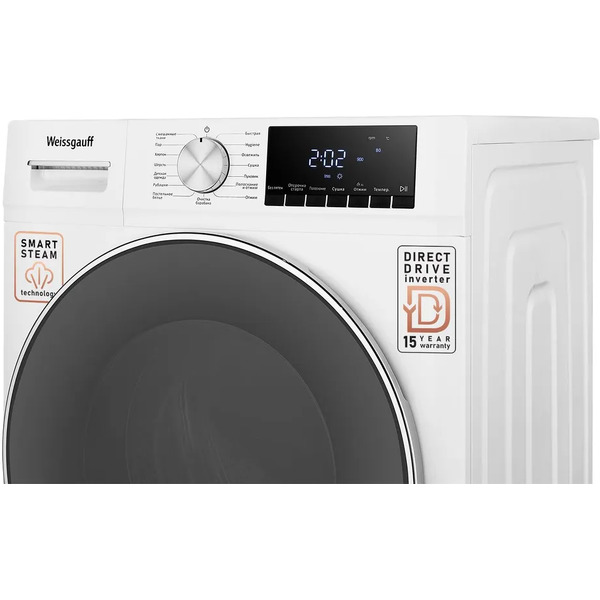Стирально-сушильная машина WEISSGAUFF WMD 58411 Direct Drive Steam