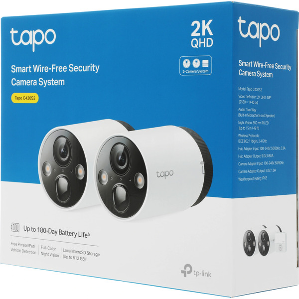 Комплект IP-камер TP-Link Tapo C420S2