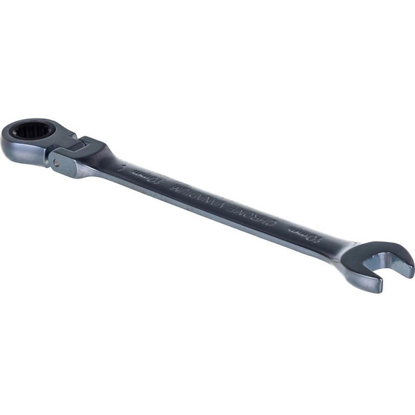 Ключ KBT Professional комбинированный трещоточный с шарниром 10 мм