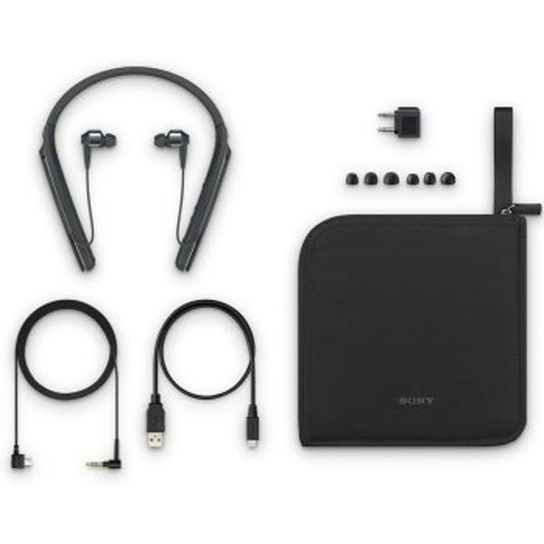 Наушники с микрофоном Sony WI-1000X (черный)