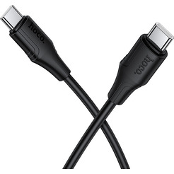Зарядный кабель Hoco X124 Bien 60W USB-C to USB-C (черный)