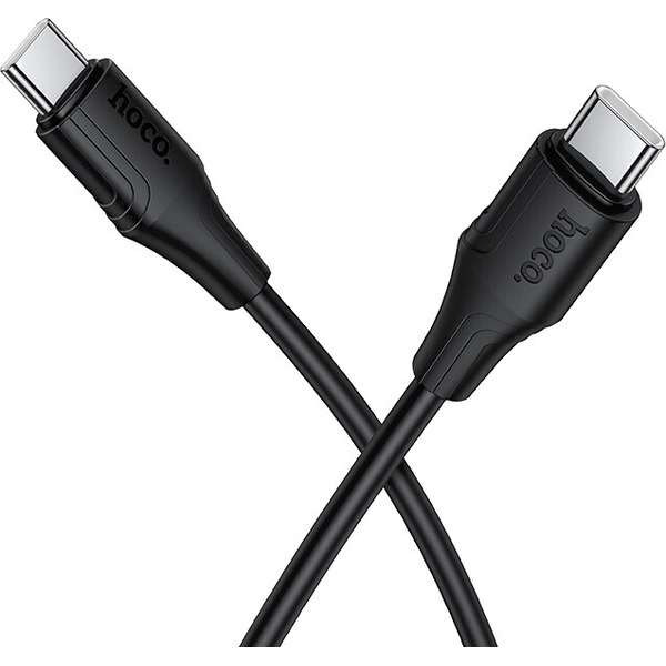 Зарядный кабель Hoco X124 Bien 60W USB-C to USB-C (черный)