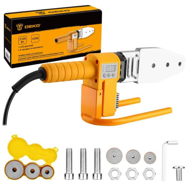 Аппарат для сварки труб Deko PPWM2100W LCD Advanced 063-5257