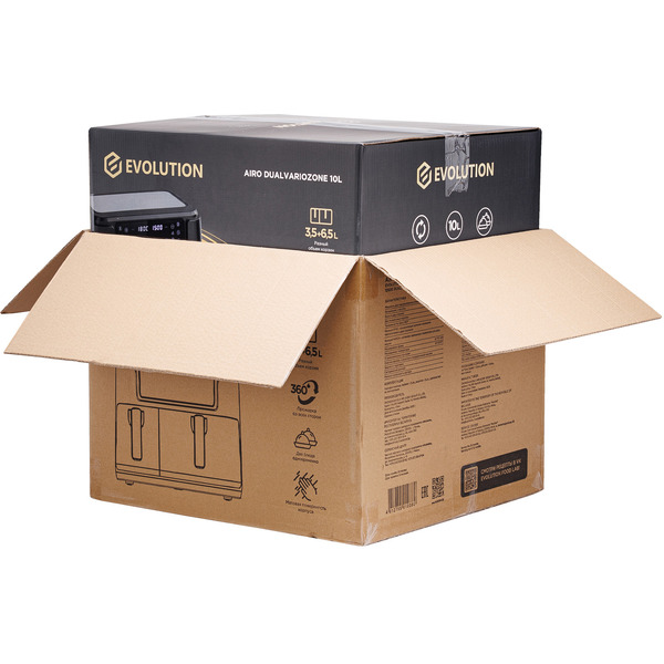 Аэрофритюрница Evolution AIRO DualVarioZone 10L (AIRO 10600 Dual)