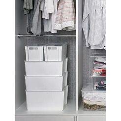 Ящик для хранения Violet Модуль без крышки 6618006 (18л, белый)