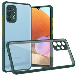 Бампер Bingo Michelin для SAMSUNG A32 4G Темно-зеленый