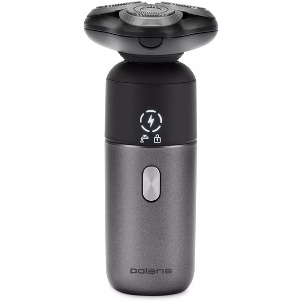 Бритва электрическая POLARIS PMR 0714RC Ultimate shave 5D PRO (черный/серебряный)