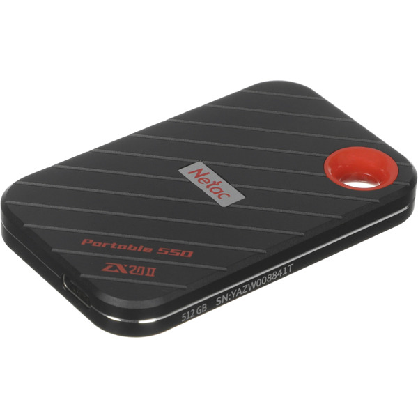 Внешний накопитель Netac ZX20II 512GB NT01ZX20II-512-32BK