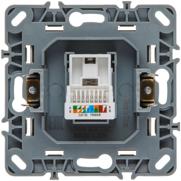 Розетка компьютерная Leiden Electric Steen 806104
