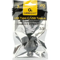 Автомобильное зарядное Cablexpert MP3A-UC-CAR23