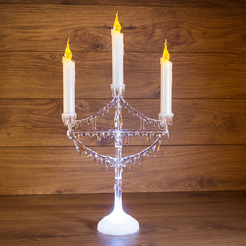 Фигура на подставке NEON-NIGHT Подсвечник со свечками 513-034