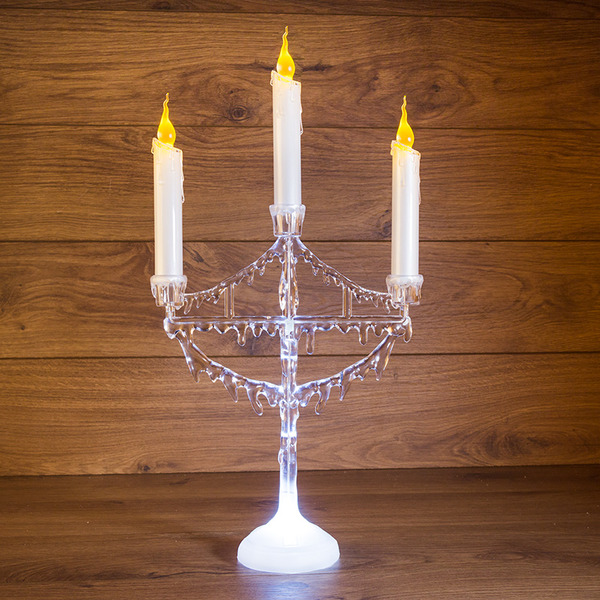 Фигура на подставке NEON-NIGHT Подсвечник со свечками 513-034