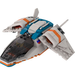 Конструктор Brick Labs Космос: Большой звездолет исследователей AB-1319