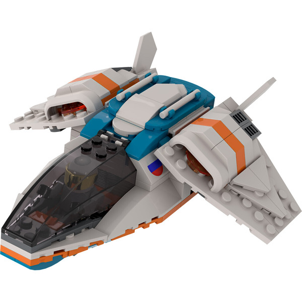 Конструктор Brick Labs Космос: Большой звездолет исследователей AB-1319