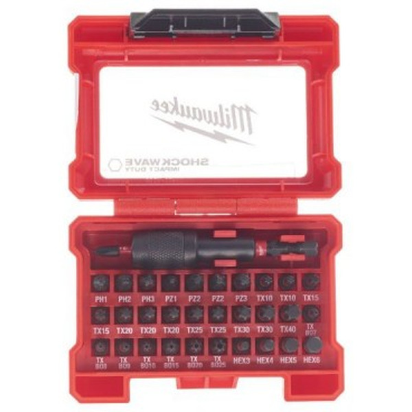 Набор бит для шуруповерта MILWAUKEE Shockwave 32шт (4932464240)
