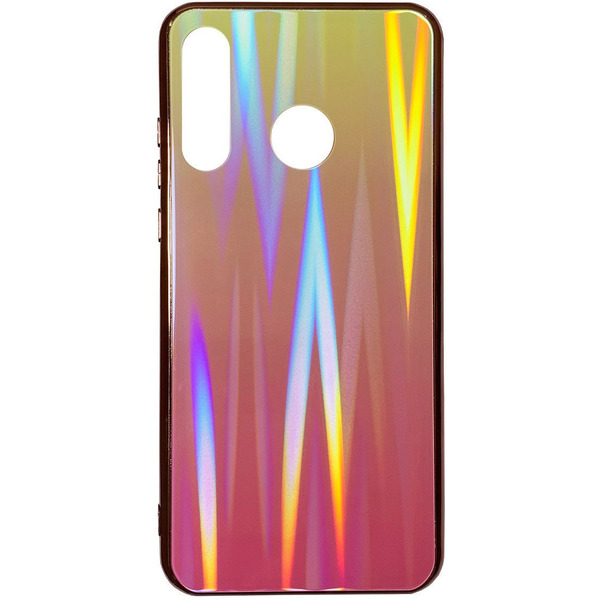 Накладка CASE Aurora для Huawei P30 Lite (красно-синий)