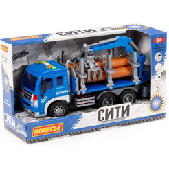 Автомобиль Полесье лесовоз Сити 96050