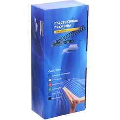 Пластиковые пружины Office Kit 8мм / BP2152 (100шт, прозрачный)