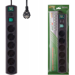 Сетевой фильтр Most RG 5м (6 розеток) черный