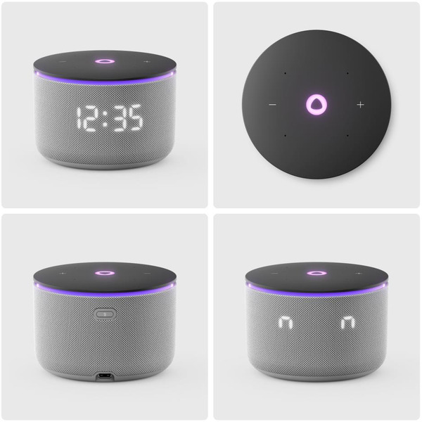 Умная колонка Яндекс.Станция Мини 3 Про (YNDX-00059GRY) серый