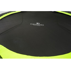 Батут пружинный с защитной сеткой Calviano 252 см - 8ft INSIDE master green