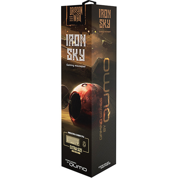 Коврик для мыши QUMO Iron Sky