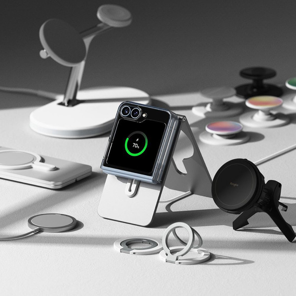 Чехол RINGKE FUSION MAGNETIC MAGSAFE для GALAXY Z FLIP 6 CLEAR