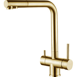 Смеситель для кухни ZorG ARGOS PREMIUM PVD Gold