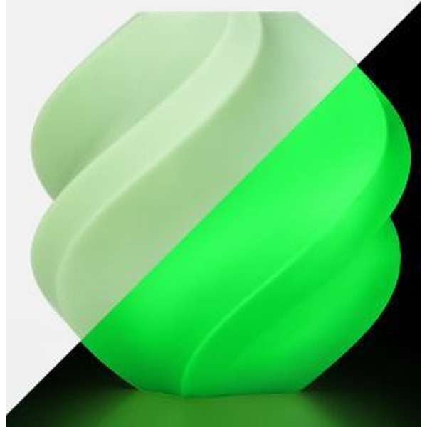 Пластик для 3D-печати Bambu Lab PLA Glow A12-G0-1.75-1000-SPL (светло-зеленый)