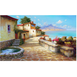 Картина по номерам ОСТРОВ СОКРОВИЩ «Южный полдень» 663270