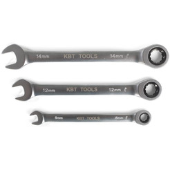 Ключ KBT Professional комбинированный трещоточный 15 мм