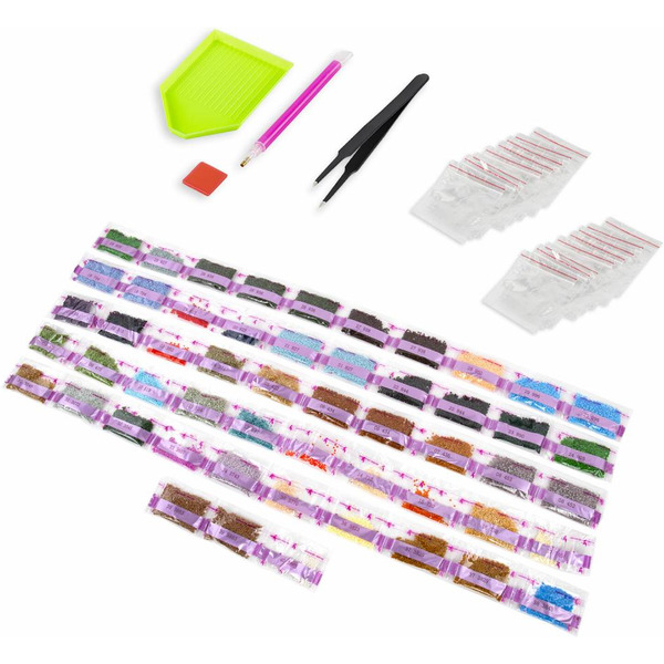 Картина стразами (алмазная мозаика) ОСТРОВ СОКРОВИЩ «Город у моря» 663870